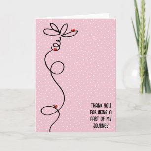 Carte Merci Ladybugs Sur Daisy Doodle