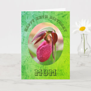 Carte Merci Maman Lady Slipper Anniversaire