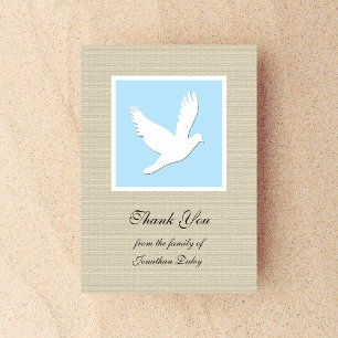Carte Merci plat Sympathy - Dove