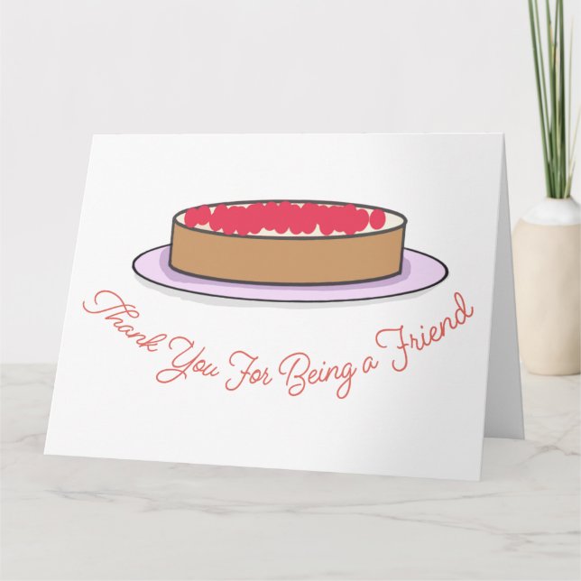 Carte Merci pour être un ami (Devant)