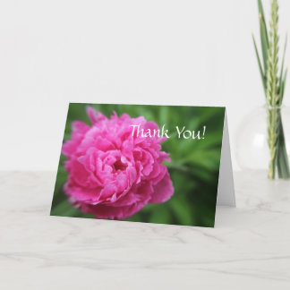 Carte Merci pour être un endroit lumineux - Peony