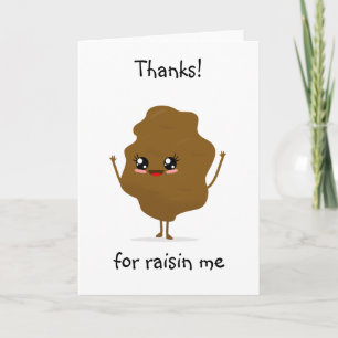 Carte Merci pour le raisin