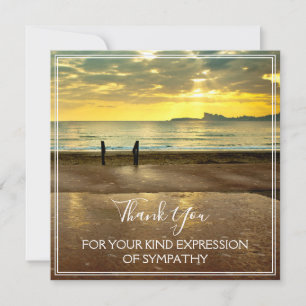 Carte Merci Pour Votre Genre Expression De Sympathie