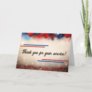 Carte Merci pour votre service