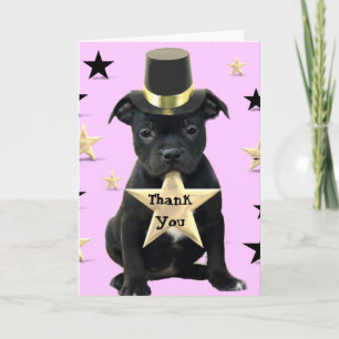 Carte Merci Staffordshire Bull Terrier
