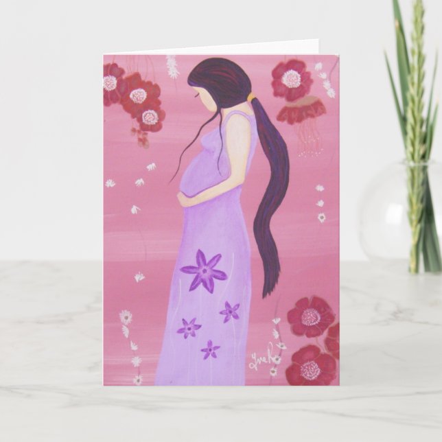 Carte mère-à-être (Devant)