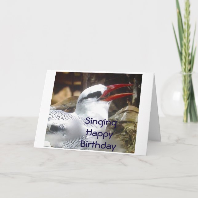 CARTE MÈRE... "CHANTER DES VOEUX D'ANNIVERSAIRE" (Devant)