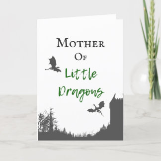 Carte mère de Little Dragons pour la fête des mère