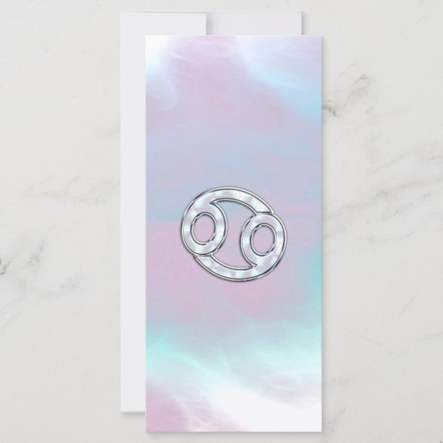 Carte Mère de Pearl Style cancer Zodiac (Devant)