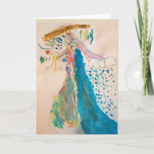 Carte - Mère Dieu qui détient l'univers