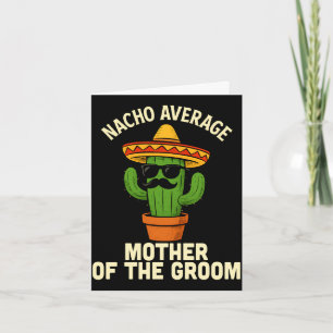 Carte Mère drôle du marié mariage mexicain cinco de