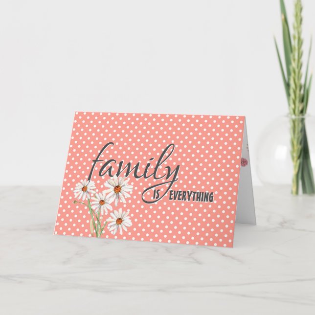 Carte Mère en beaux-parents Anniversaires Daisies sur Po (Devant)