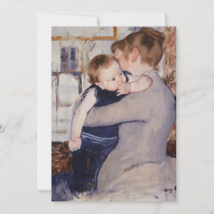 Carte Mère et enfant Mary Cassatt