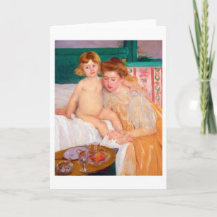 Carte Mère et enfant, Mary Cassatt