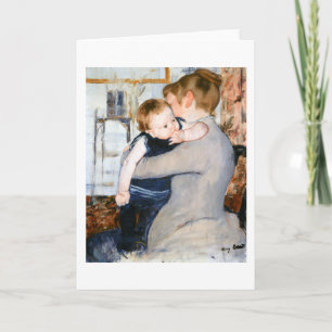 Carte Mère et enfant, Mary Cassatt