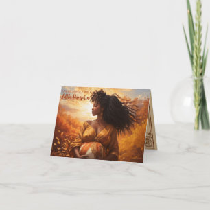 Carte Mère ethnique   Merci Petit Citrouille Automne