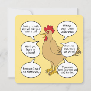 Carte Mère Hen Conseils Fête des Mères Messages personna