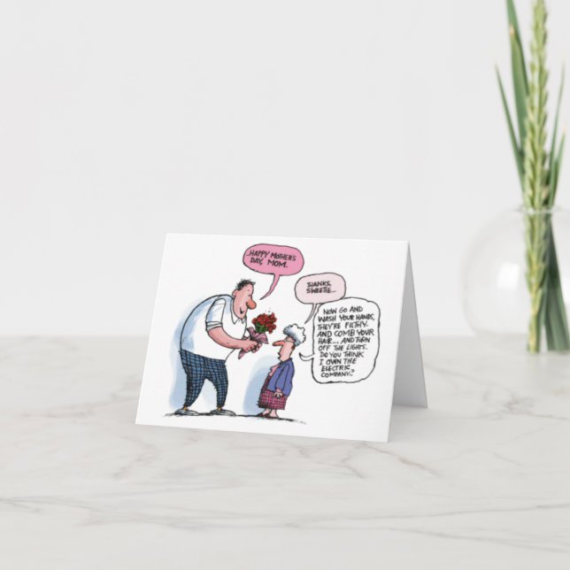 Carte mère Joyeuse Personnalisée Fête des mères (Devant)