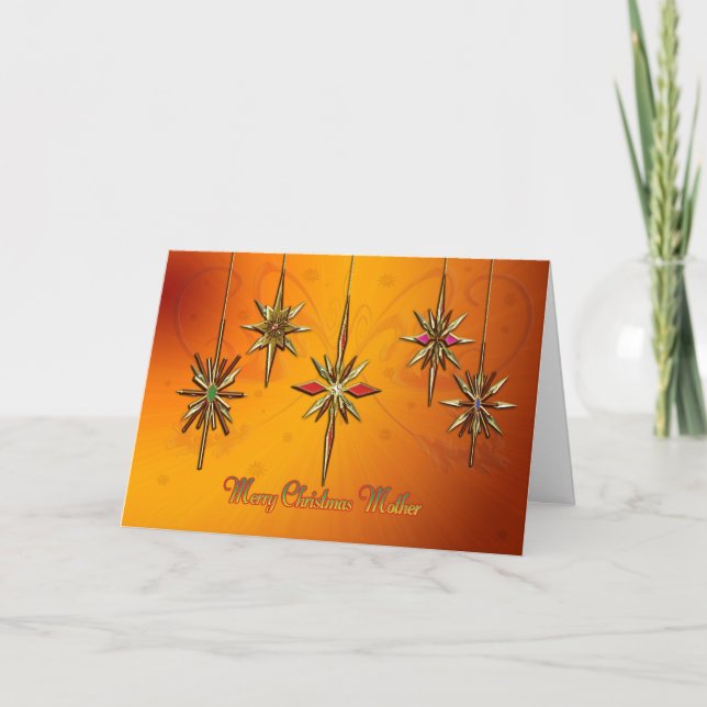 Carte mère Noël (Devant)