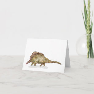 Carte mère Pangolin et bébé Fête des mères
