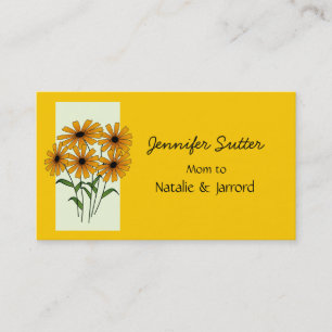 Carte mère Suzanne Flowers Jaune Doré