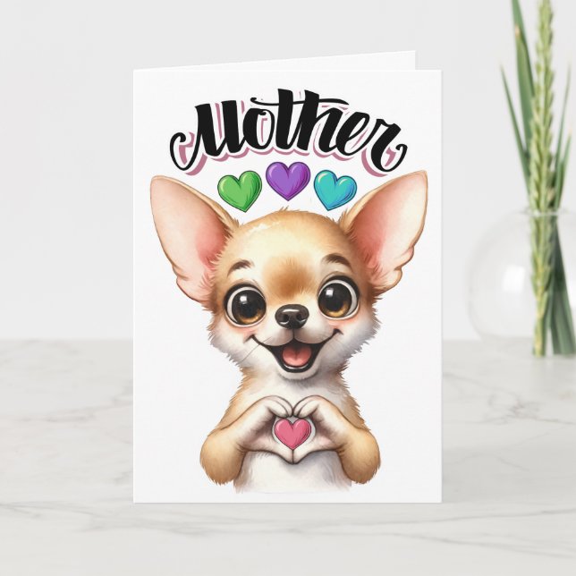 Carte MÈRE - Voir À L'Intérieur. (Devant)