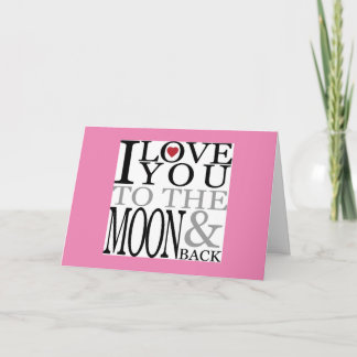 Carte Mères+Jour Aimez-vous à la Lune