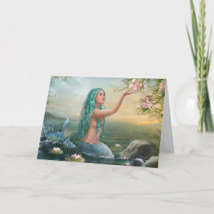 Carte " Mermaid Ariel "