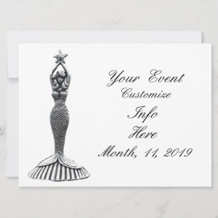 Carte Mermaid Holding Star Thunder_Cove