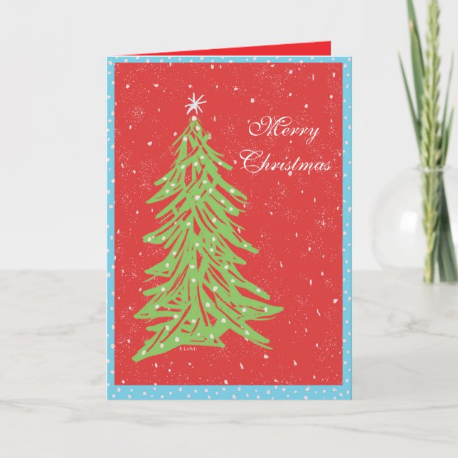 Carte Merry Christmas (Devant)