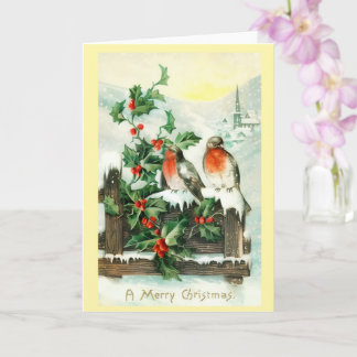 Carte Merry Christmas Greeting Card