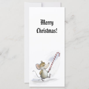 Carte Merry Mouse Moe Signet de vacances