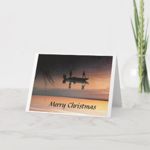 CARTE MERRY NOËL DE ***LE LAC***