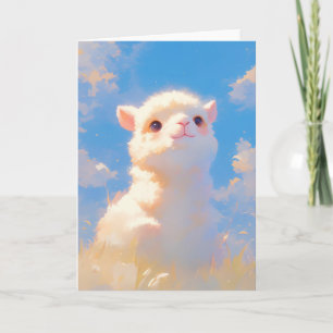 Carte Merveilleux Alpaga Tout Flou