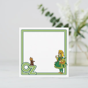 Carte Merveilleux Magicien d'Oz; Dorothy et Toto