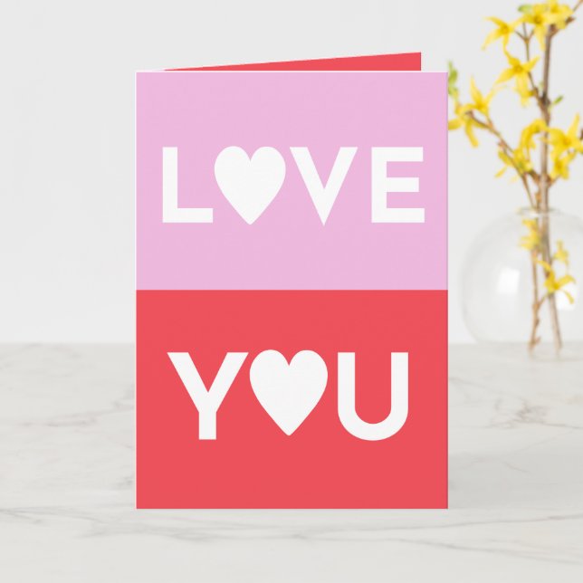 Carte Message Affectueux (Fleur jaune)