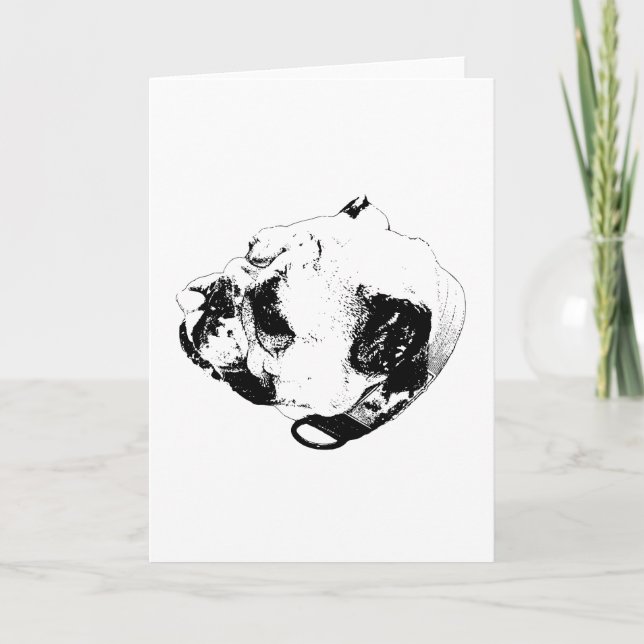 Carte Message Chaleureux Stable (Devant)