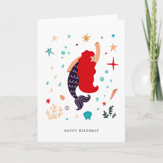 Carte Message de sirène | Vide