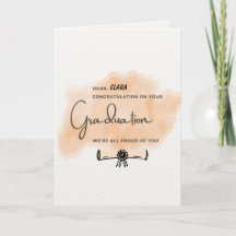 Message mignon Félicitation Graduation