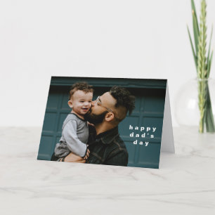 Carte Message personnalisé avec photo pour la fête des p