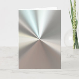 Carte Metal d'artistic silver