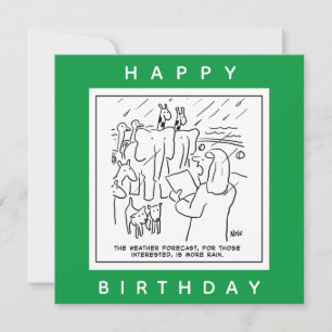 Carte Météo à l'arche de Noah. Théologique