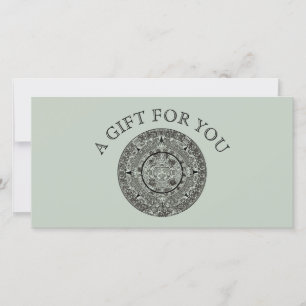 Carte Mexicaine Aztec Sun Stone Maya Calendrier 1