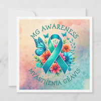 MG Sensibilisation | Myasthenia Gravis Ribbon