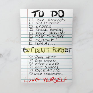 Carte MHM - Amour de soi