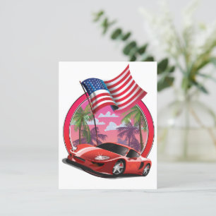Carte Miami 1990s Voiture sport