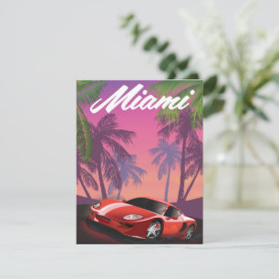 Carte Miami 1990s Voiture sport