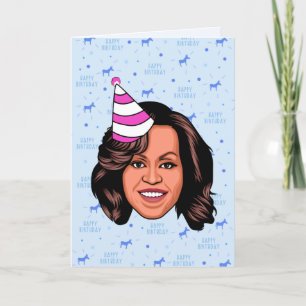 CARTE MICHELLE OBAMA ANNIVERSAIRE