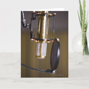 Carte Microphone dans Studio