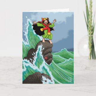 Carte Mighty Nizz menant les vagues